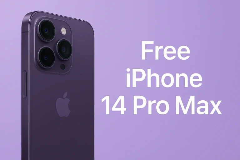 Free iPhone 14 pro max