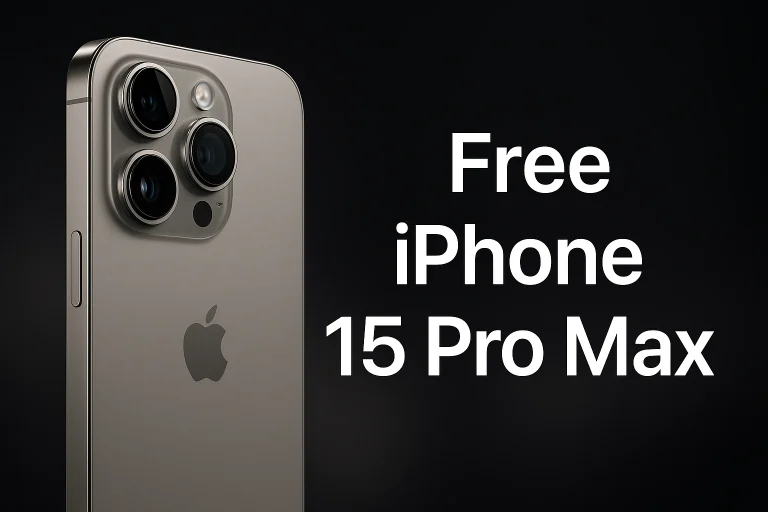 Free iphone 15 pro max